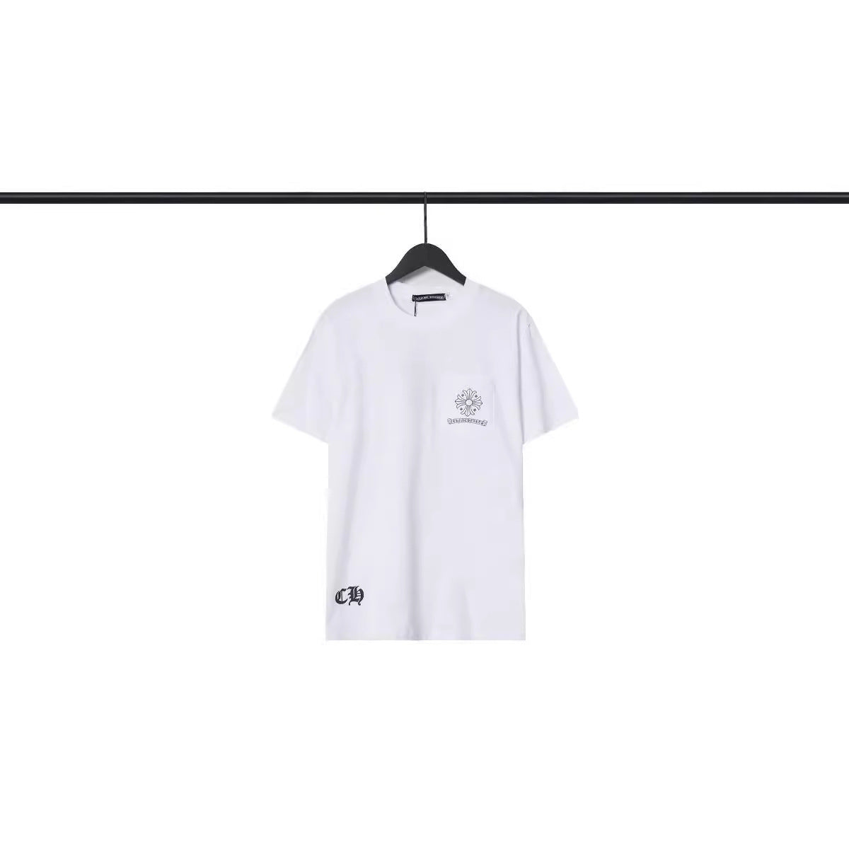 Chrome Heart T Shirts Chromes Matty Printed Short Sleeve Casual T-Shirt