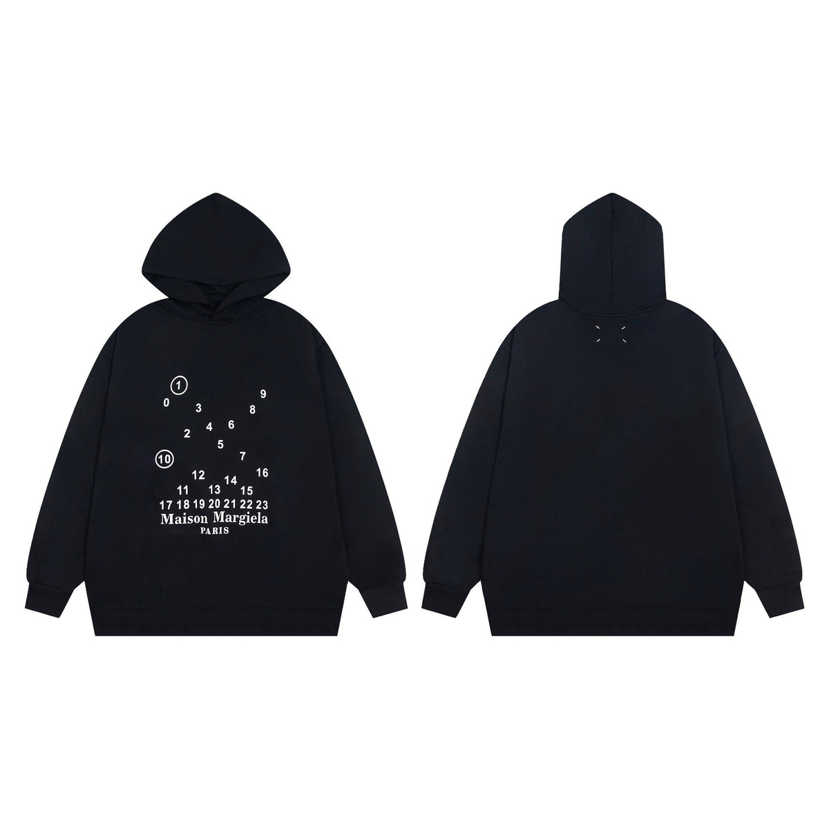 Maison Margiela Hoodie Loose Hooded Sweater