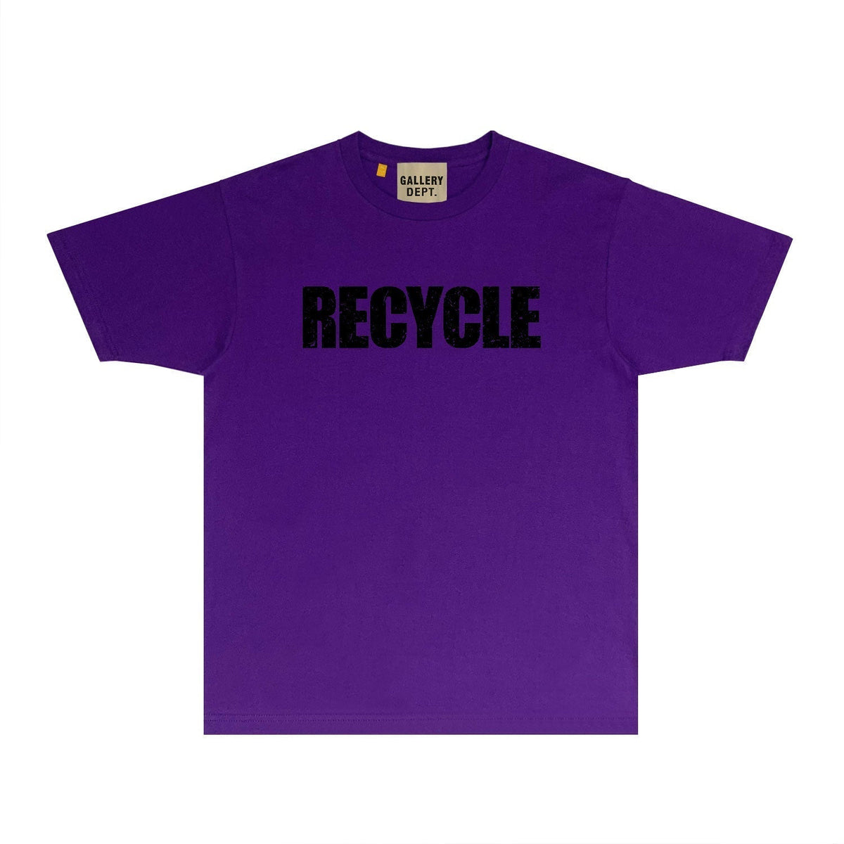 Gallery Dept T Shirt Retro Printed Loose Short-Sleeved Shirt