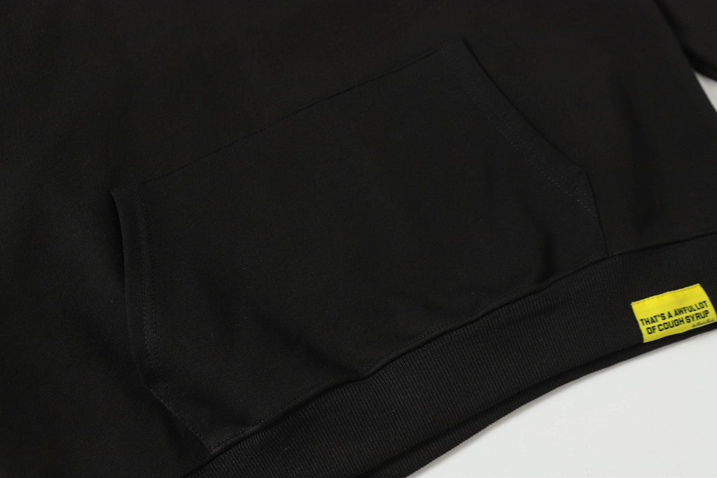THAT'S A AWFUL LOT OF COUGH SYRUP Star Graphic Hoodie ¡ª detail