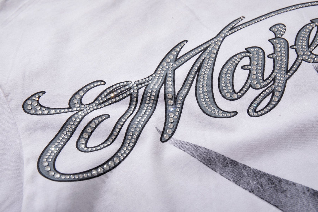 MAJESTIK Tour-Style Back Print T-Shirt ¡ª detail