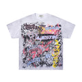MAJESTIK Distressed Rhinestone Graphic T-Shirt ¡ª hero